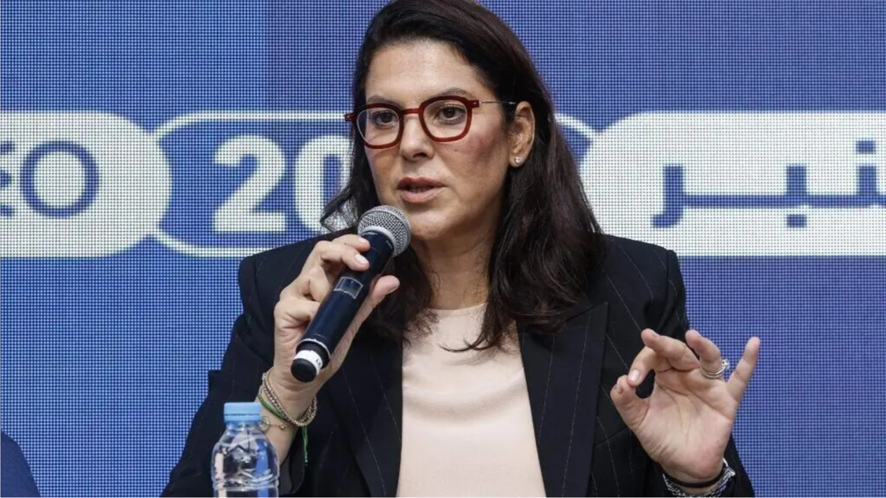 Fatima Ezzahra El Mansouri (ici le 24 septembre 2026) a été nommée par le roi Mohammed VI, mardi 29 septembre 2026, cheffe du gouvernement après la victoire du Parti Authenticité et Modernité (PAM) aux dernières législatives) AFP - ABDEL MAJID BZIOUAT